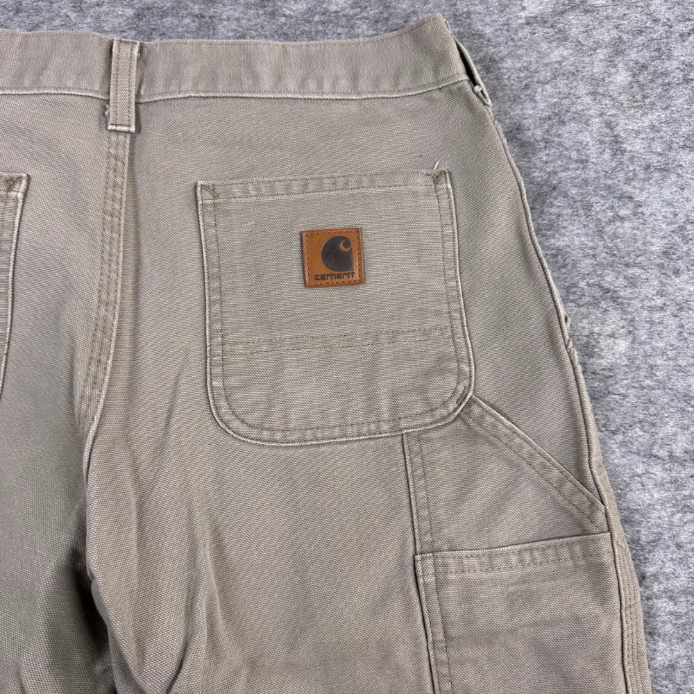 Carhartt Mens Desert B11DES Original Dungaree Fit Canvas Work Pants 30x32 - Picture 7 of 12